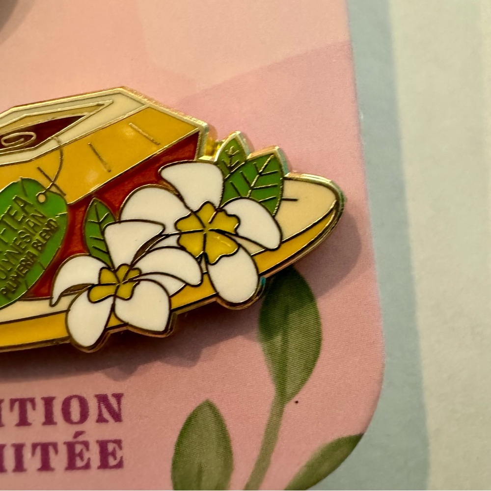 NWT. Disney Parks Pin Moana Princess Tea Party Teapot & Teacup LE Pin - Picture 6 of 14